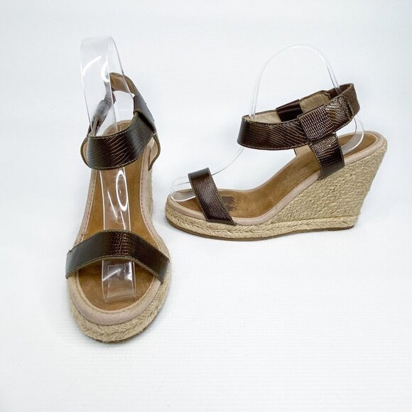 TOMMY BAHAMA 8 Rokayla Wedge Open Toe Sandals Summer Vacation - Picture 3 of 8